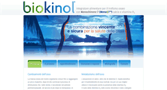 Desktop Screenshot of biokinol.com